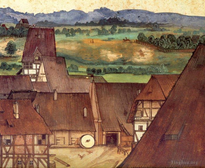 阿尔布雷特·丢勒 的各类绘画作品 -  《佩尼茨的,Trefileria》