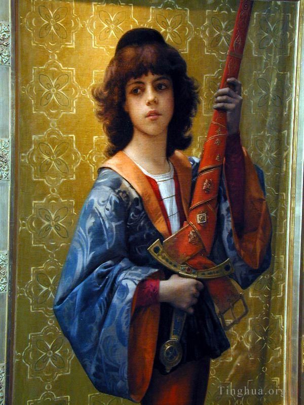 亚历山大·卡巴内尔 的油画作品 -  《佩奇》