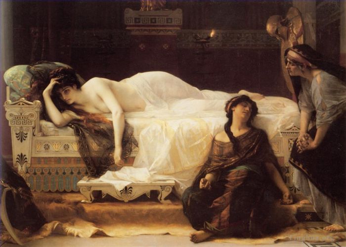 亚历山大·卡巴内尔 的油画作品 -  《费德雷》