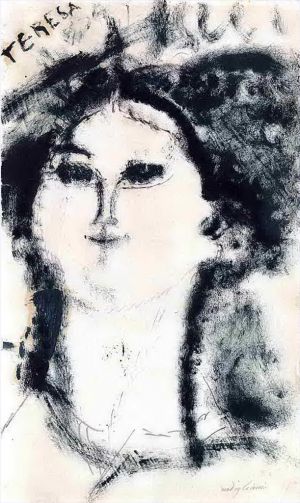 艺术家阿米迪欧·克莱门特·莫迪利亚尼作品《特蕾莎,1915》