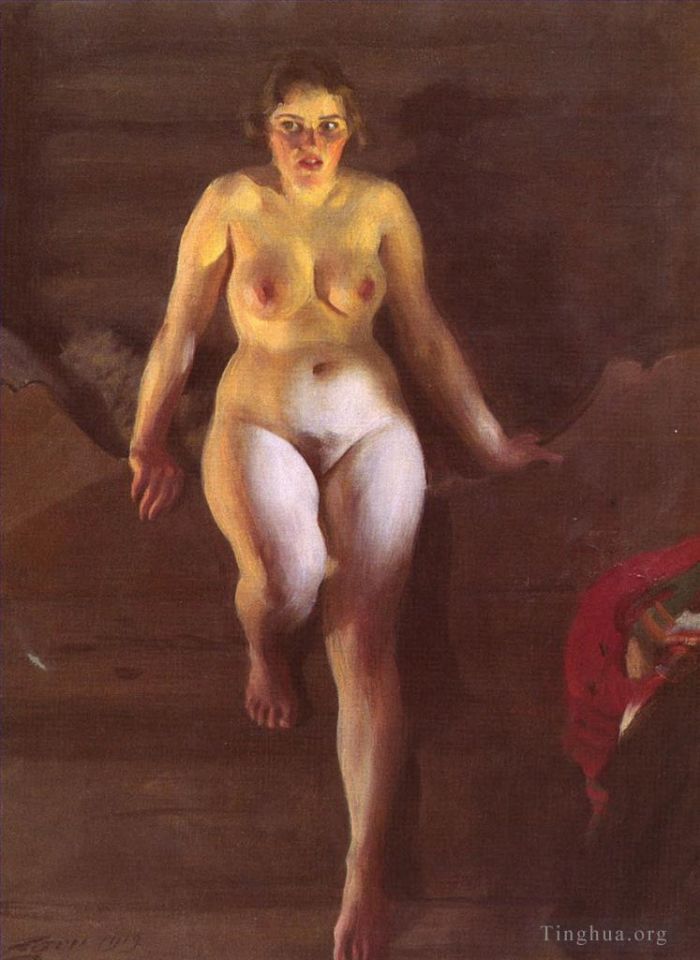 安德斯·伦纳德·佐恩 的油画作品 -  《洛夫特桑根》