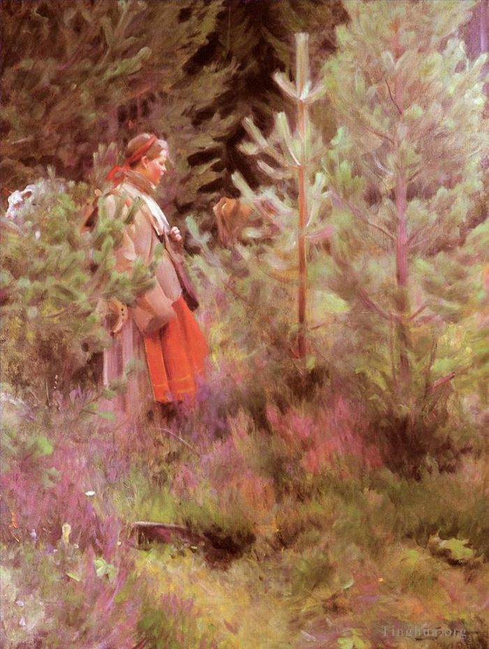 安德斯·伦纳德·佐恩 的油画作品 -  《瓦尔库拉》