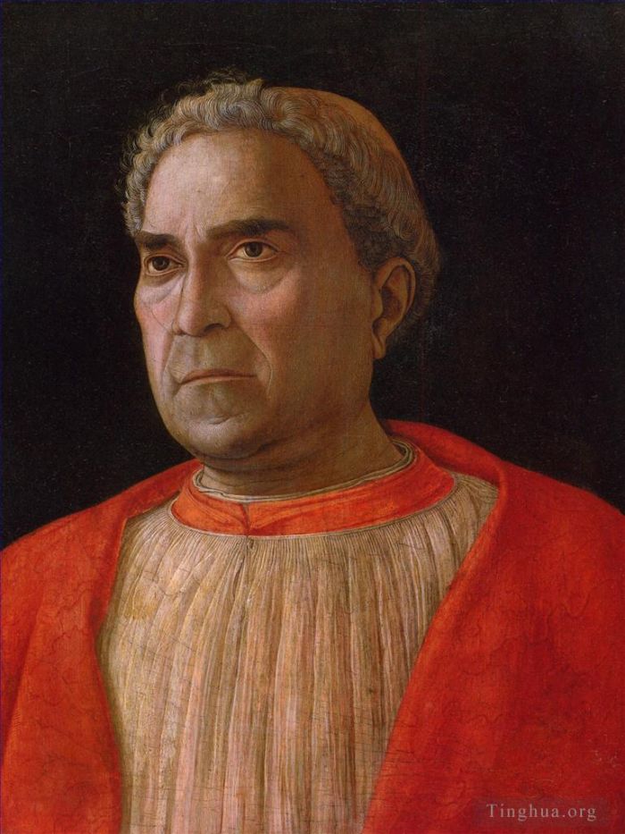 安德里亚·蒙塔纳 的油画作品 -  《红衣主教卢多维科·特雷维萨诺》
