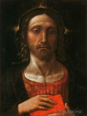艺术家安德里亚·蒙塔纳作品《基督救世主》