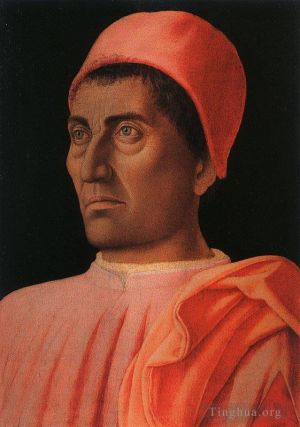 艺术家安德里亚·蒙塔纳作品《普罗托尼卡洛·德·美第奇的肖像》
