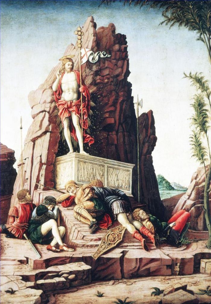 安德里亚·蒙塔纳 的油画作品 -  《复活》