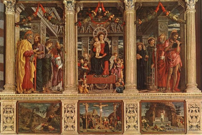 安德里亚·蒙塔纳 的各类绘画作品 -  《祭坛画》