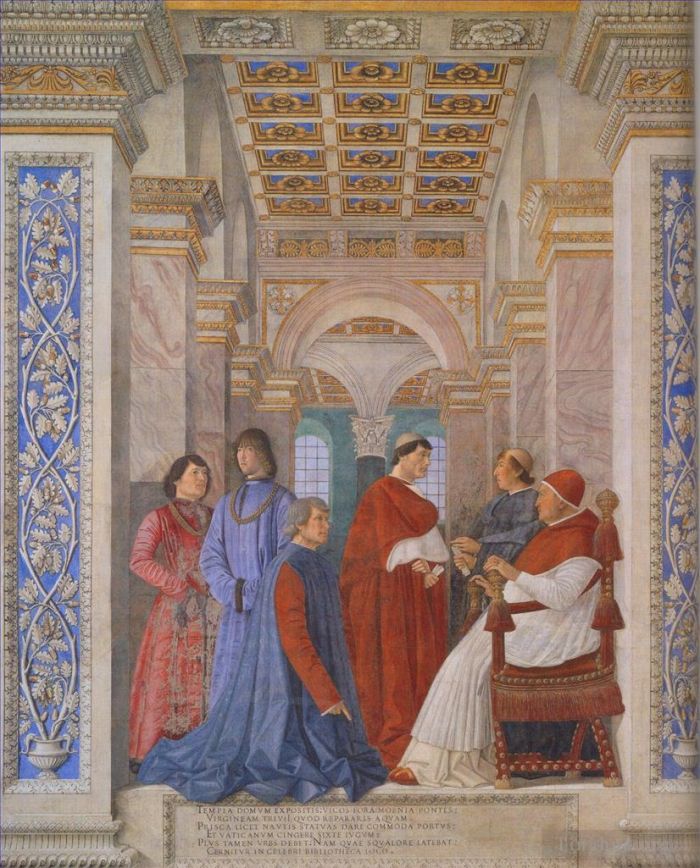 安德里亚·蒙塔纳 的各类绘画作品 -  《卢多维科·冈萨加家族》