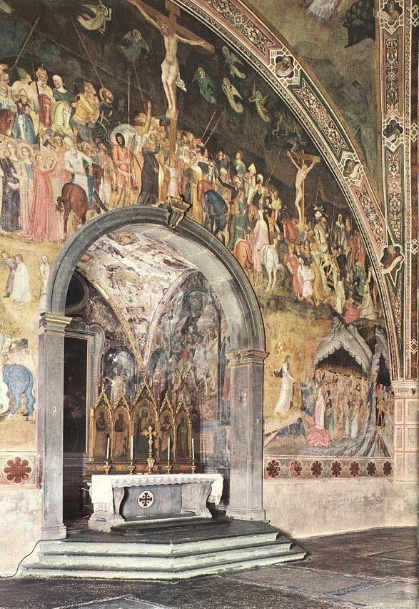 安德列亚·德·费伦兹 的各类绘画作品 -  《中央墙上的壁画》