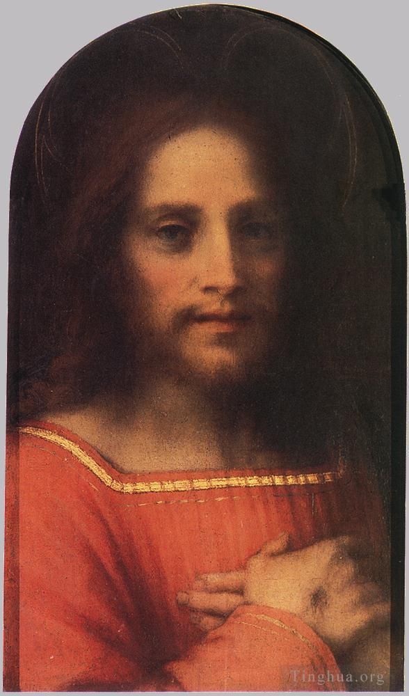 安德列亚·德尔萨托 的油画作品 -  《基督救世主》