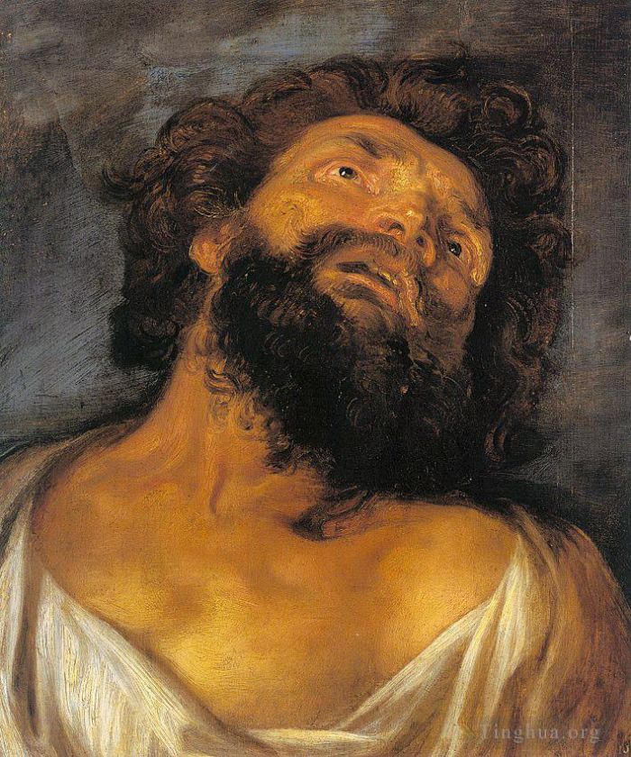 安东尼·凡·戴克 的油画作品 -  《强盗的头》