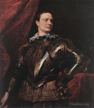 艺术家安东尼·凡·戴克作品《年轻将军的肖像》