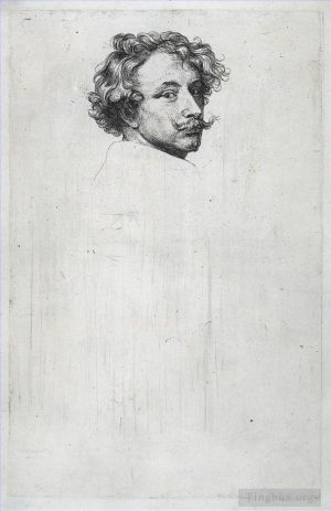 艺术家安东尼·凡·戴克作品《自画像1630》