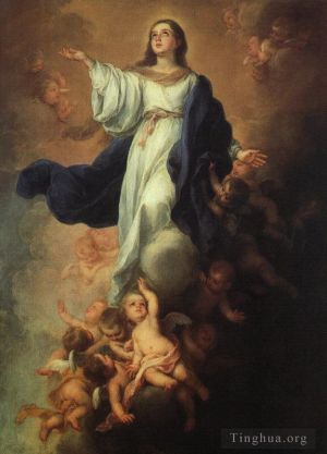 艺术家巴托洛梅·埃斯特万·牟利罗作品《圣母升天》