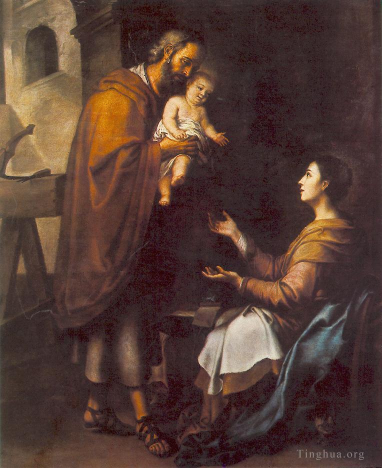 巴托洛梅·埃斯特万·牟利罗作品《神圣家族,1660》