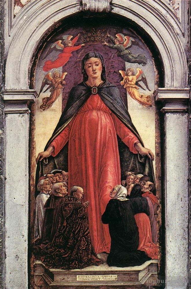 巴尔托洛梅奥·维瓦利尼 的各类绘画作品 -  《慈悲圣母》