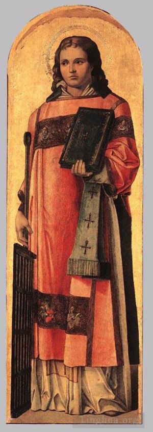 艺术家巴尔托洛梅奥·维瓦利尼作品《圣劳伦斯烈士》