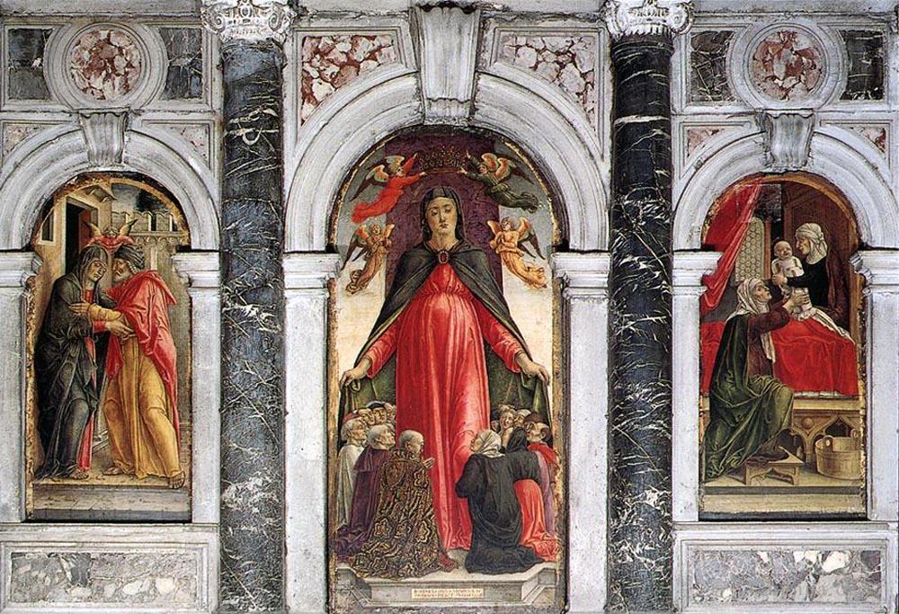 巴尔托洛梅奥·维瓦利尼作品《三联画,1473》