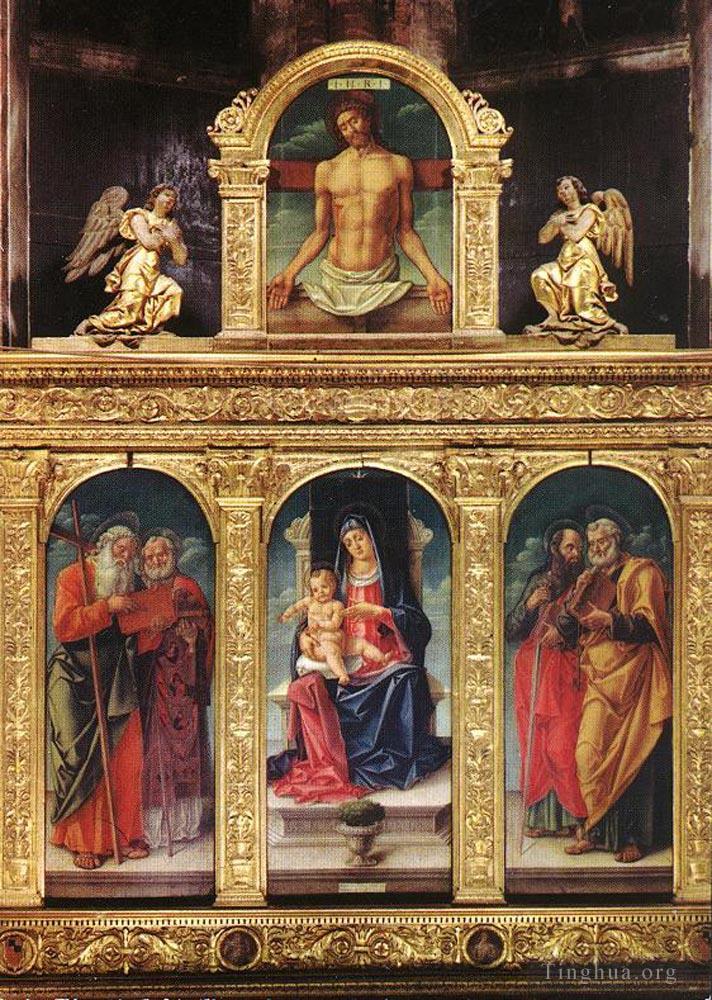 巴尔托洛梅奥·维瓦利尼作品《童贞女膝上加冕》