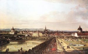 艺术家贝纳多·贝洛托作品《从丽城眺望维也纳》
