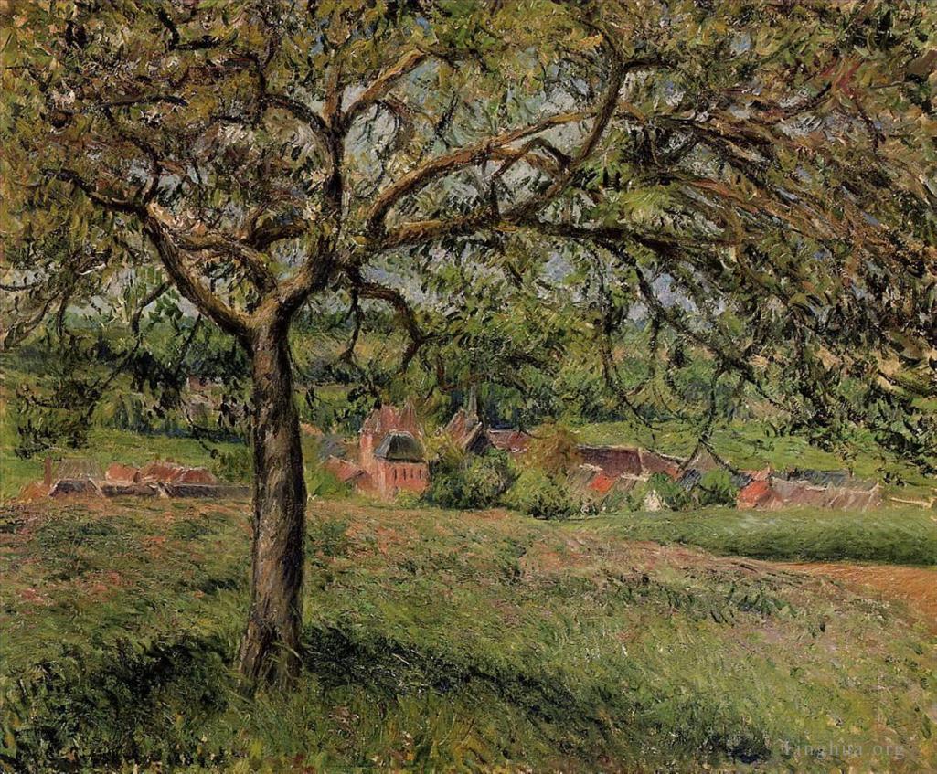卡米耶·毕沙罗作品《埃拉尼的苹果树,1884》