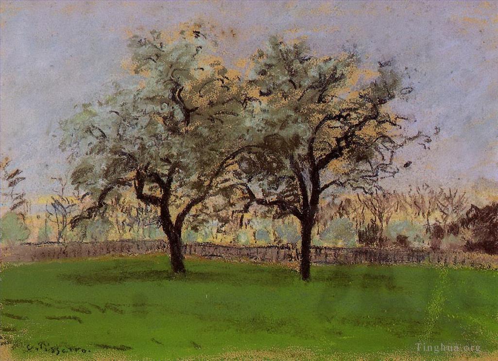 卡米耶·毕沙罗作品《蓬图瓦兹的苹果树》