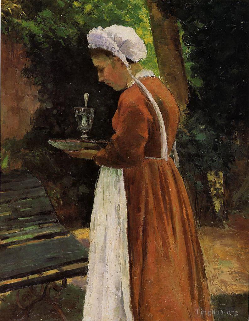 卡米耶·毕沙罗作品《婢女1867》