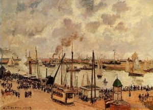 艺术家卡米耶·毕沙罗作品《勒阿弗尔港,1903》