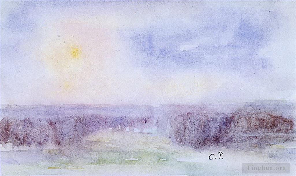 卡米耶·毕沙罗作品《埃拉格尼的风景》