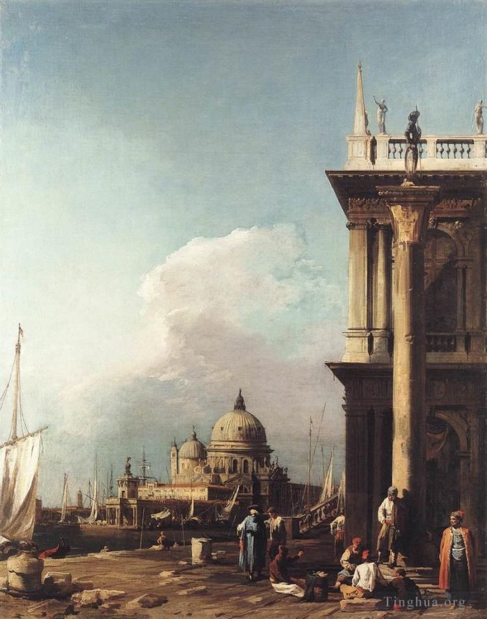 卡纳莱托 的油画作品 -  《卡纳莱托,威尼斯》
