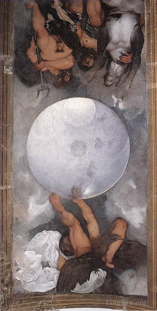 卡拉瓦乔 的油画作品 -  《木星,海王星和冥王星》