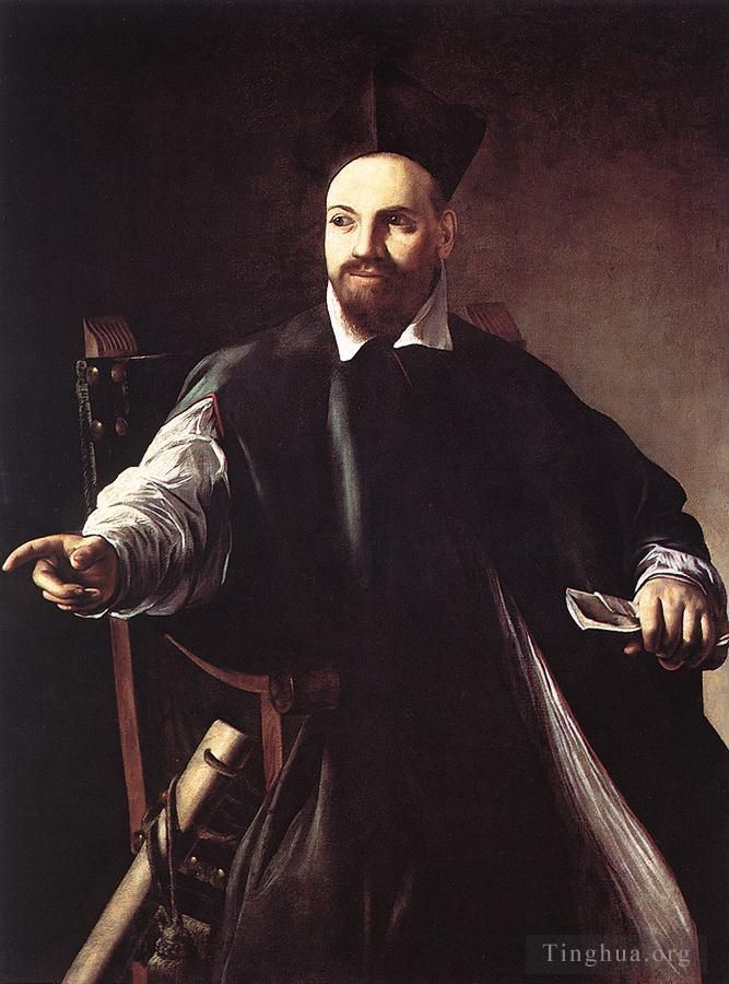 卡拉瓦乔 的油画作品 -  《马菲奥·巴贝里尼的肖像》