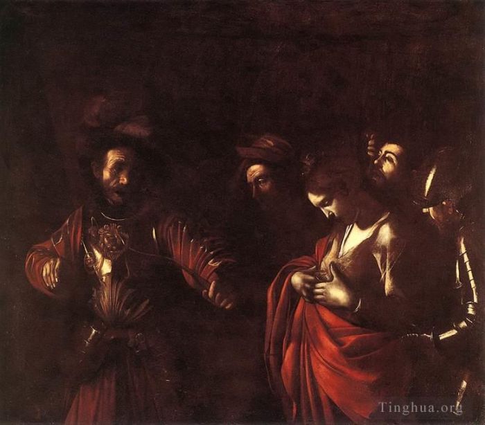 卡拉瓦乔 的油画作品 -  《圣厄休拉的殉难》