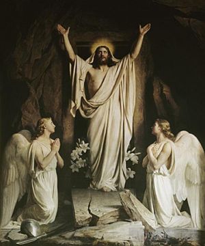 艺术家卡尔·海因里希·布洛赫作品《复活2》
