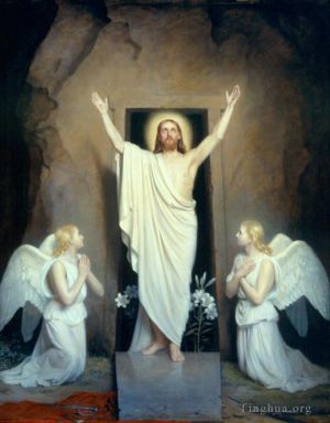 艺术家卡尔·海因里希·布洛赫作品《复活》