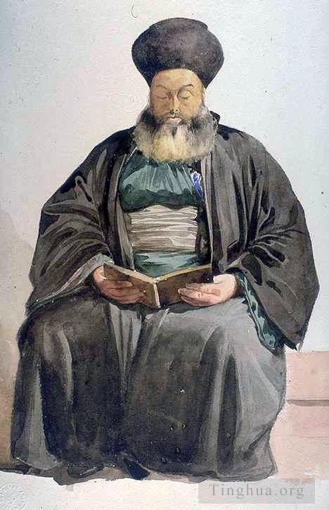 查尔斯·格莱尔 的各类绘画作品 -  《亚美尼亚神父士麦那》