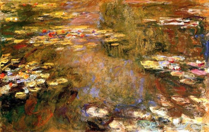 克劳德·莫奈 的油画作品 -  《荷塘》
