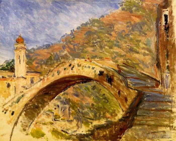 克劳德·莫奈 的油画作品 -  《多尔恰夸桥》