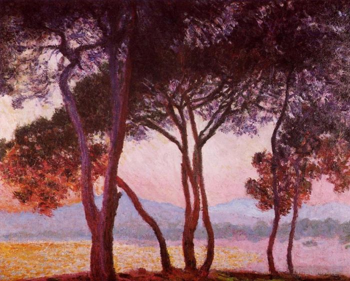 克劳德·莫奈 的油画作品 -  《胡安莱斯·平斯》