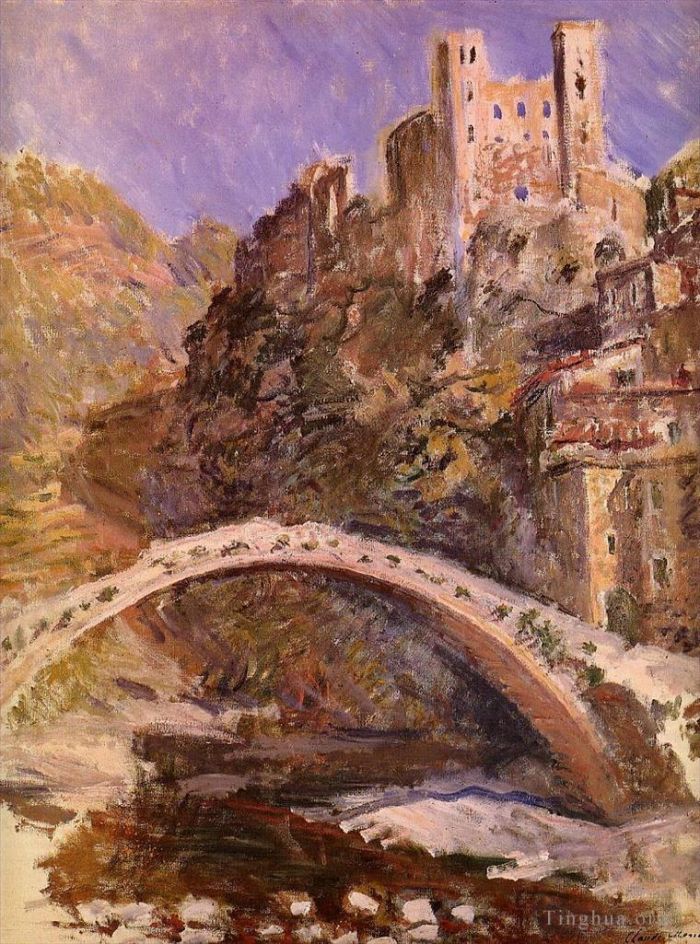 克劳德·莫奈 的油画作品 -  《多尔恰夸城堡》