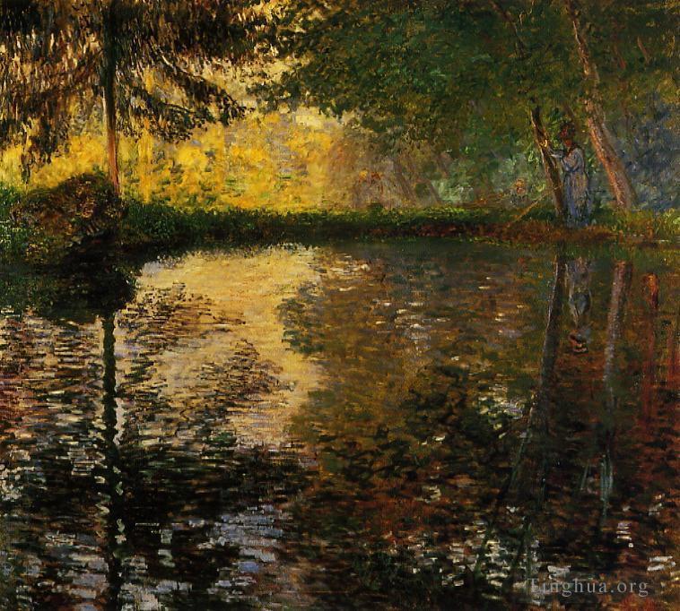 克劳德·莫奈作品《Montgeron,II,的池塘》