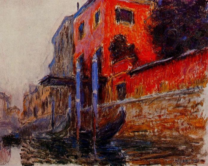 克劳德·莫奈 的油画作品 -  《红房子》