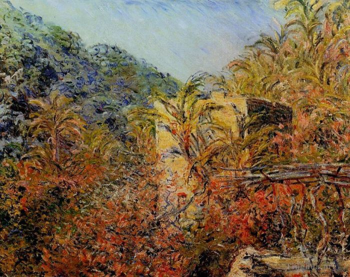 克劳德·莫奈 的油画作品 -  《萨索阳光谷》