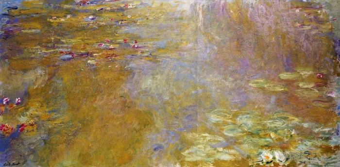 克劳德·莫奈 的油画作品 -  《睡莲池,II》