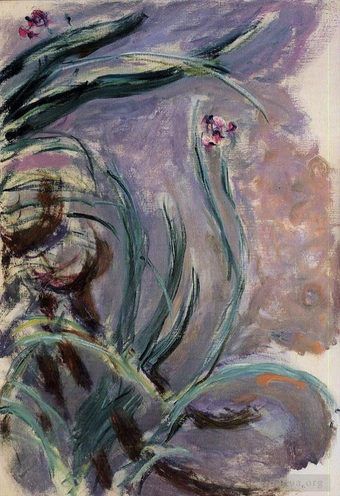 克劳德·莫奈 的各类绘画作品 -  《鸢尾花,III》