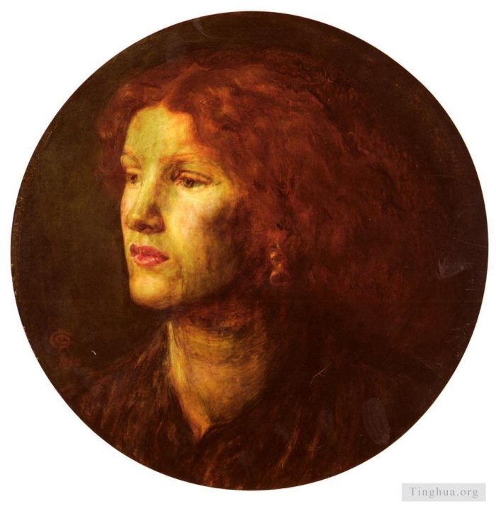 但丁·加布里尔·罗赛蒂 的油画作品 -  《查尔斯·范尼·康福斯》