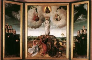 艺术家杰勒德·大卫作品《基督的变形》