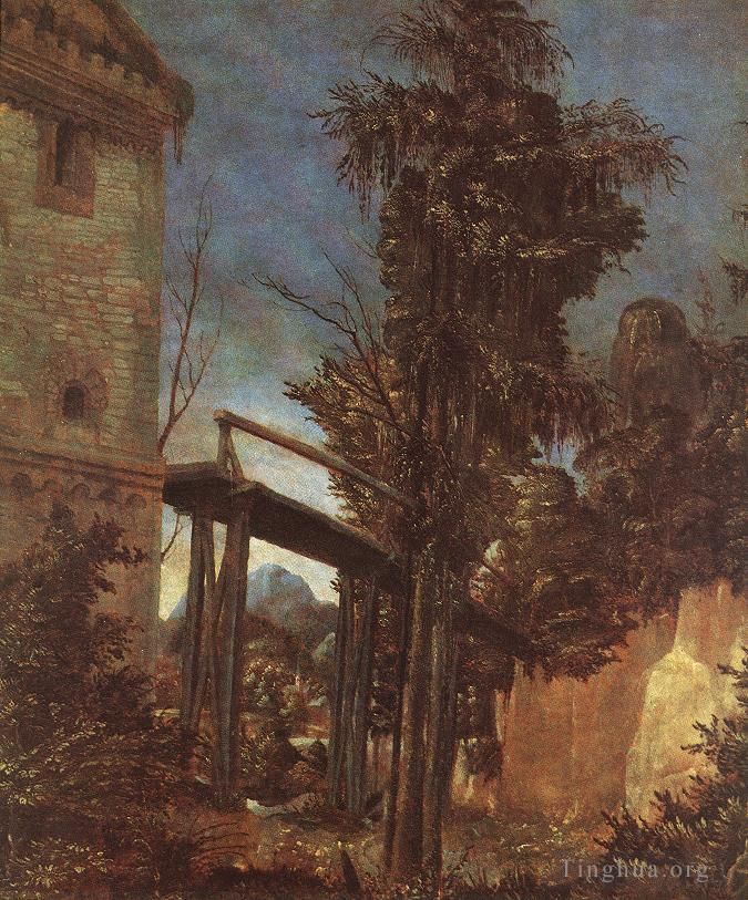 丹尼斯·范·阿尔斯鲁特 的油画作品 -  《风景与路径》