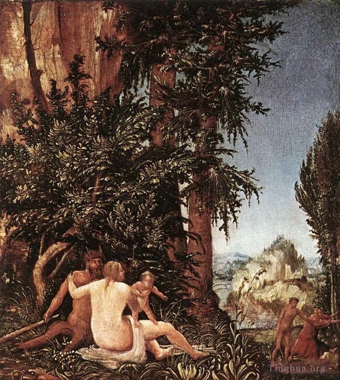 丹尼斯·范·阿尔斯鲁特 的油画作品 -  《萨蒂家族的风景》
