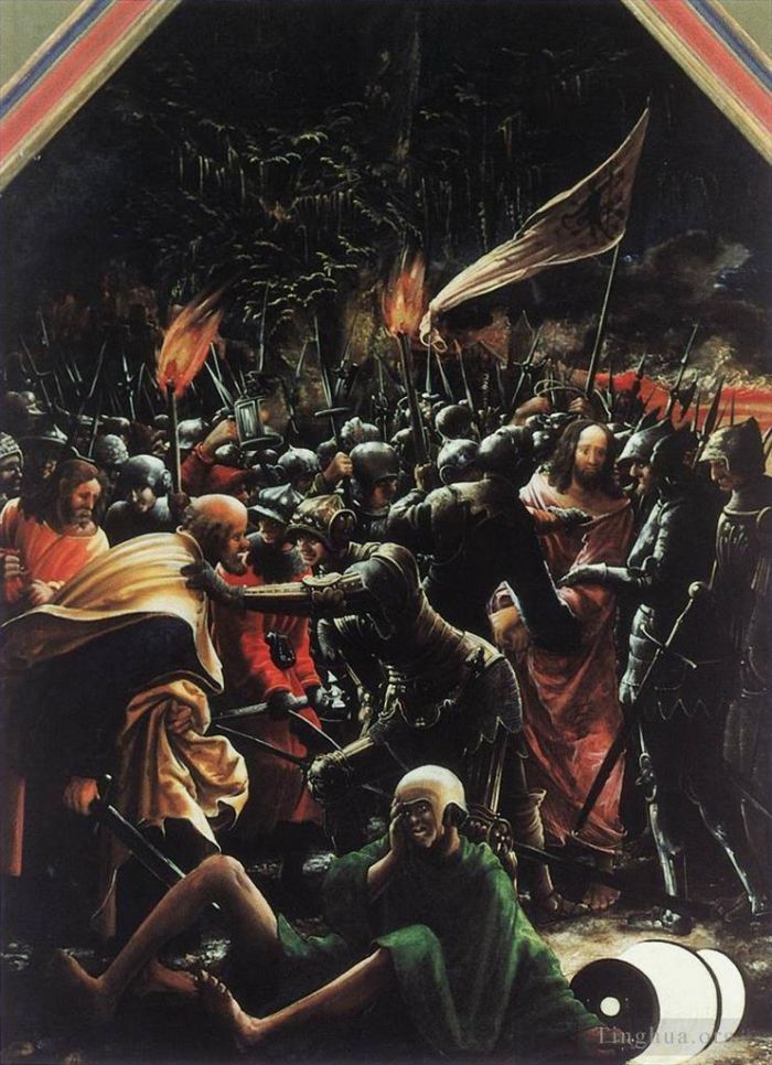 丹尼斯·范·阿尔斯鲁特 的油画作品 -  《基督被捕》